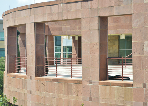 An exterior photo of the Center for Urban and Regional Planning Research at UTSA 