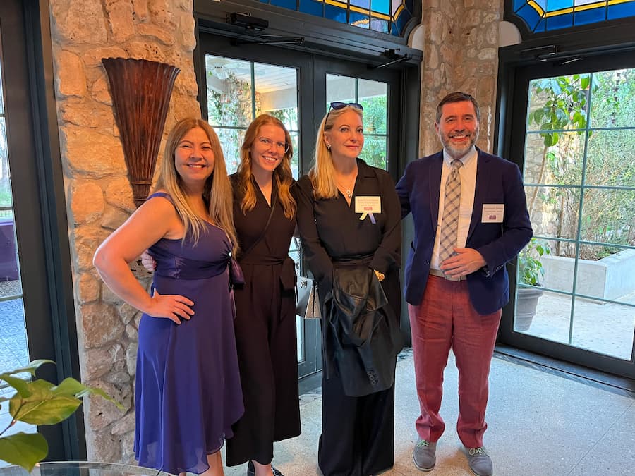 School of Architecture and Planning Faculty and Staff: Dr. Saadet Beeson, Kaitlin Sullivan, Dr. Angela Lombardi, Director Michaelangelo Sabatino