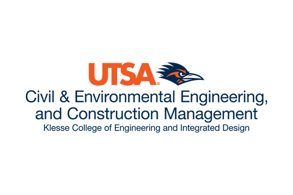 UTSA Civil and Environmental Engineering, and Construction Management logo