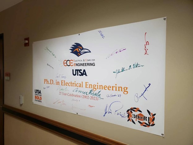ECE Homecoming Banner signed