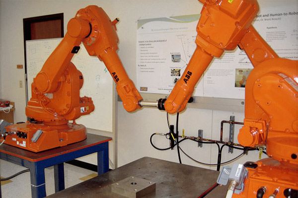 Image of Robotics and Intelligent Machines lab at the Center for Advanced Manufacturing and Lean Systems