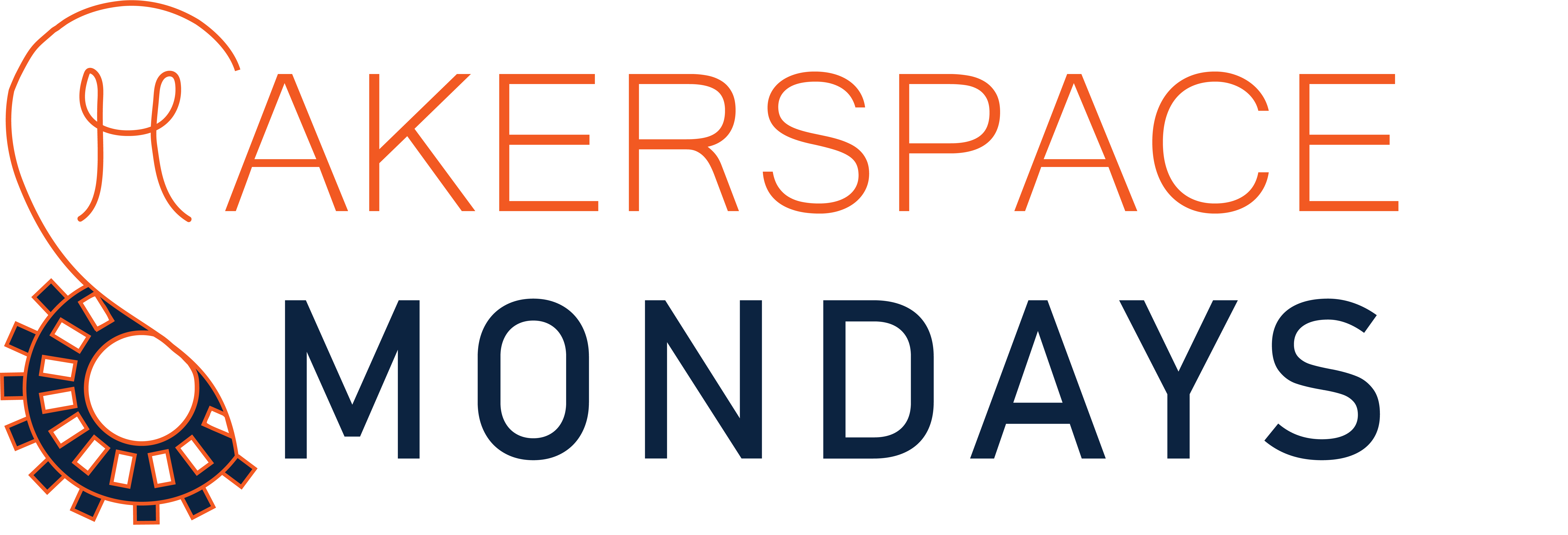 Makerspace Mondays logo