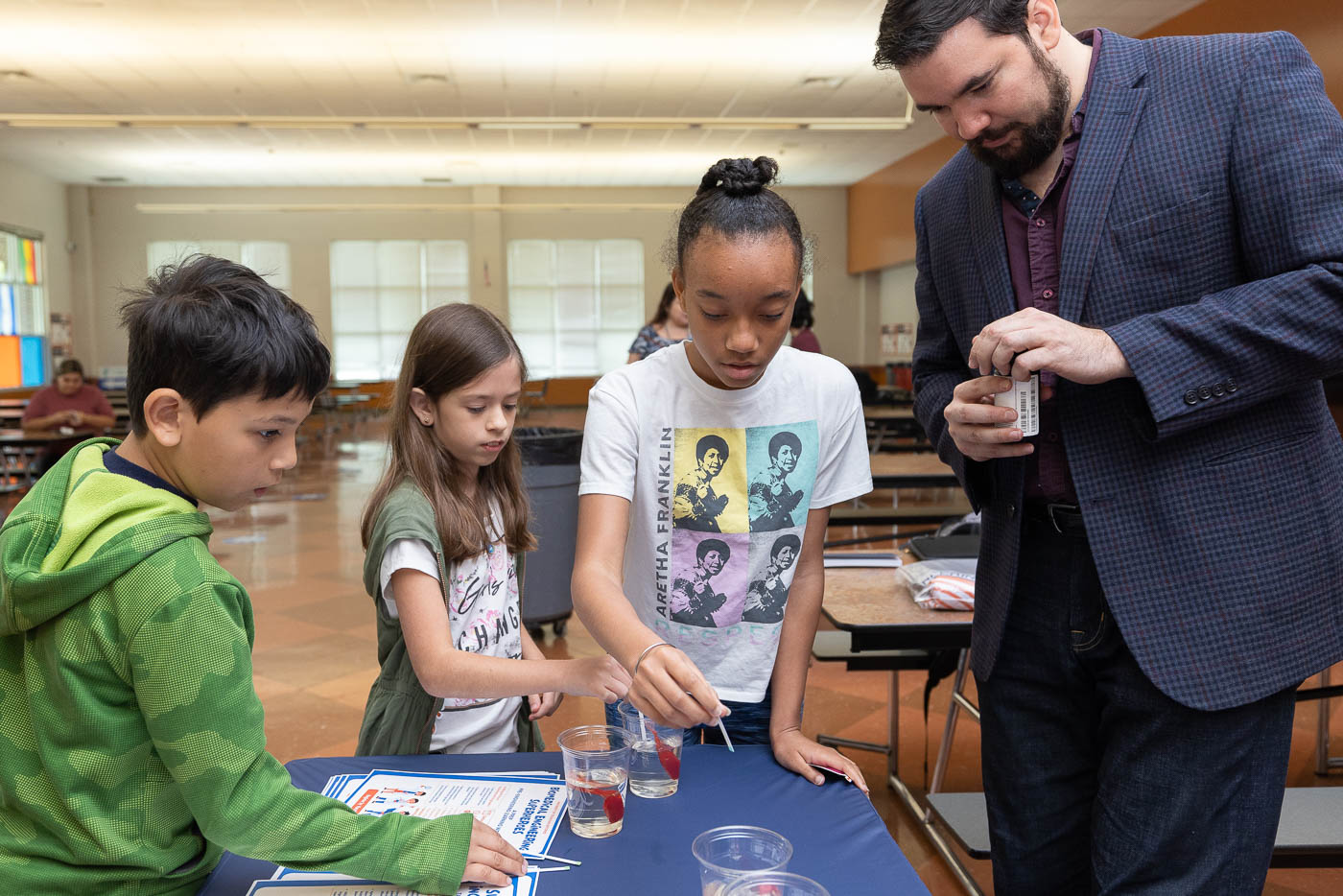 Biomedical Engineering Superheroes class in session