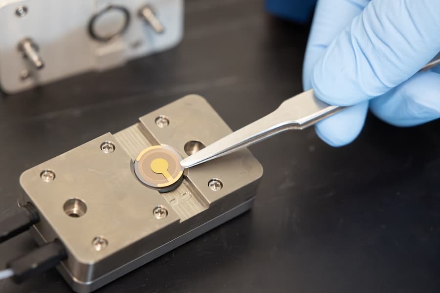 The $125,000 Connect grant will fund the development of a smart, temperature responsive biosensor coating that can continuously monitor and characterize cells during the CAR-T production process, which will enable automation to help reduce costs and increase accessibility for patients with cancer. Photo credit: Courtesy of SwRI