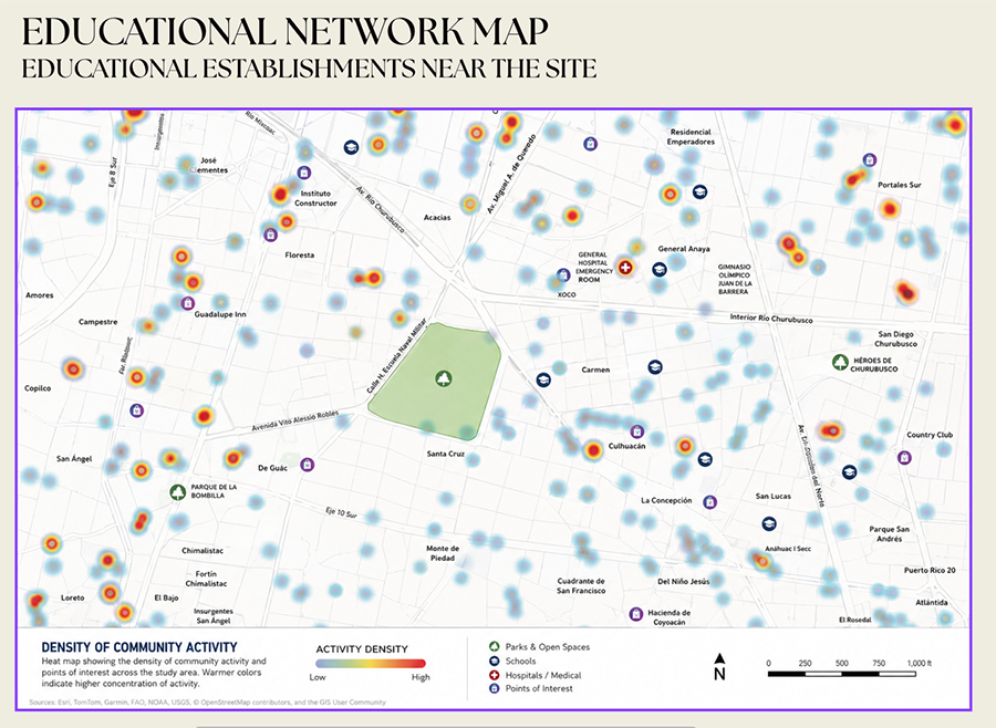  Educational Network Map 