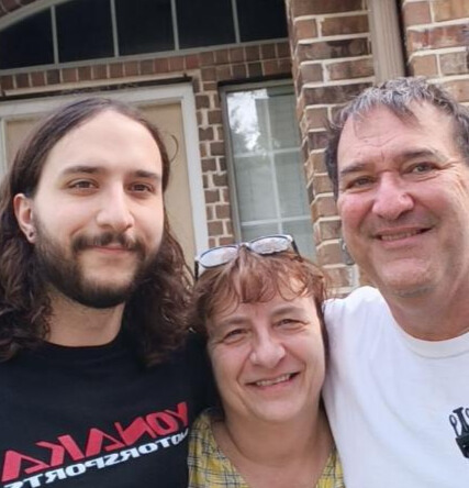 The Romano Family Nik, Julianne, and Rick