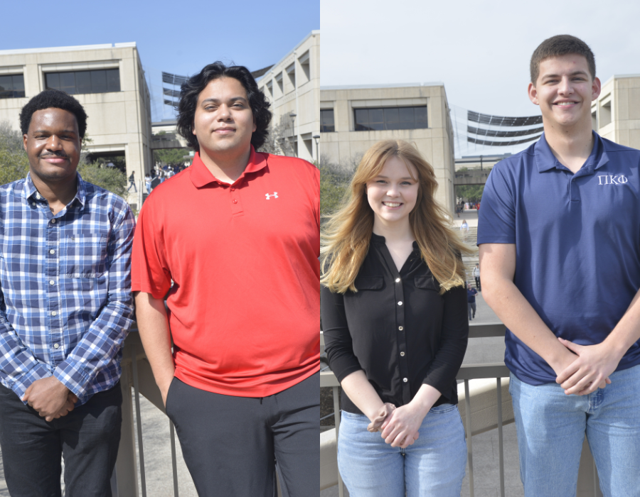 Lexi Seals, Christian Unogu, Aidan Tijerina, 