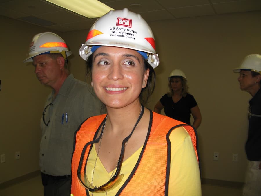 Zenia Hernandez with the US Army Corps of Engineers.