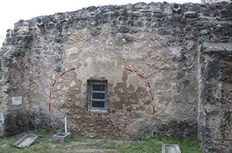 Walls of Mission Concepcion Convento