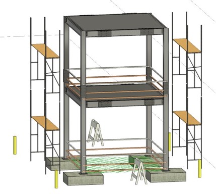 Intermeshed Steel Connection Project
