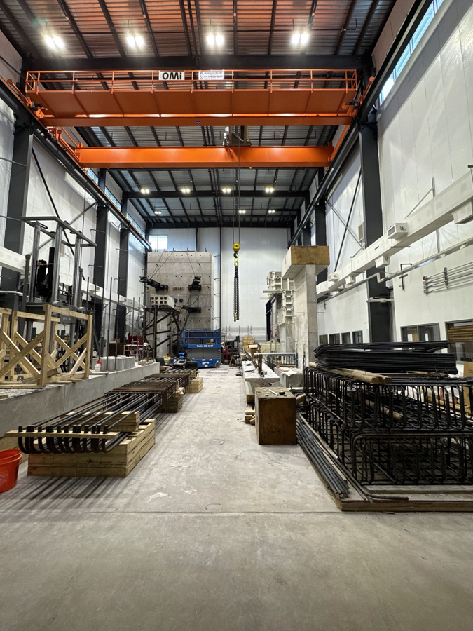 Aerial view of the Large-Scale Testing Laboratory