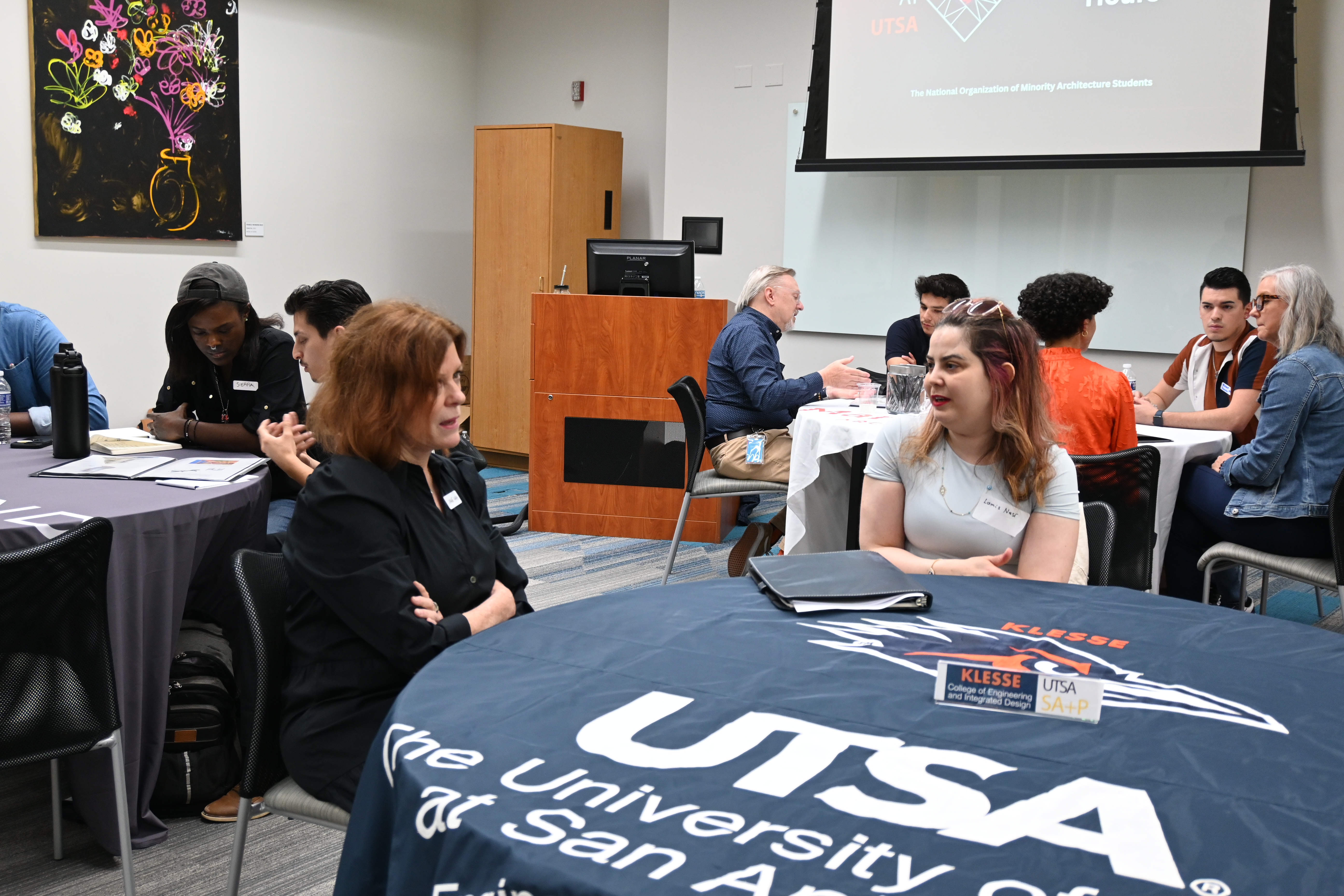 Event Attendees at the Portfolio Review