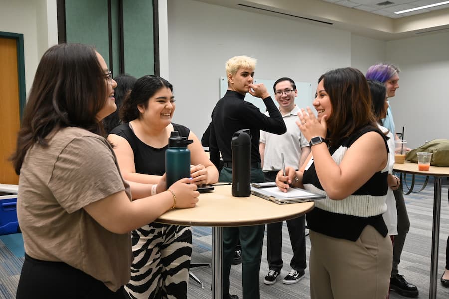 Event Attendees at the Portfolio Review